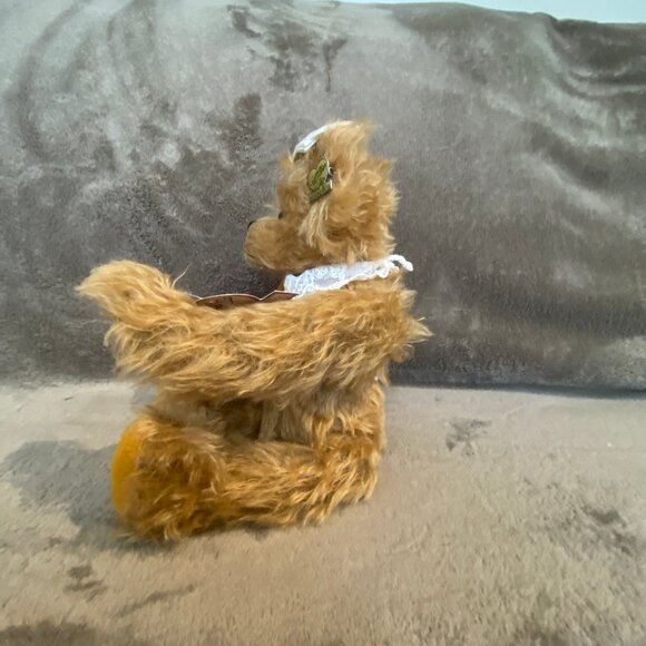 Annette Funicello Bear Co. Collectible Jointed 12” Mohair Bear Ginger & Spice - Picture 9 of 13